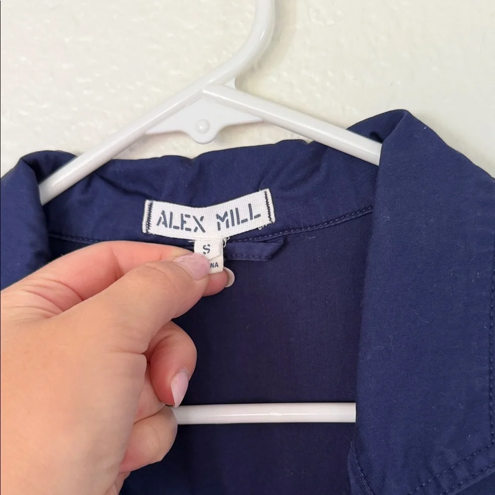 Alex Mill Navy midnight blue Jumpsuit small - Picture 8 of 13